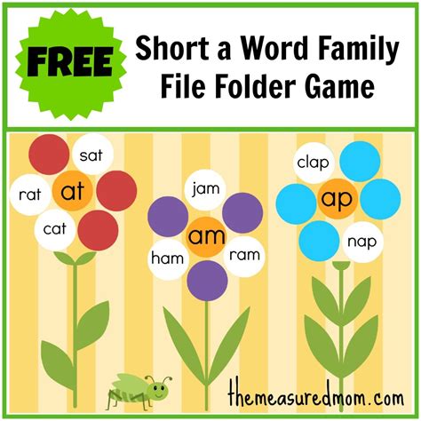 word family game|short a word family games.